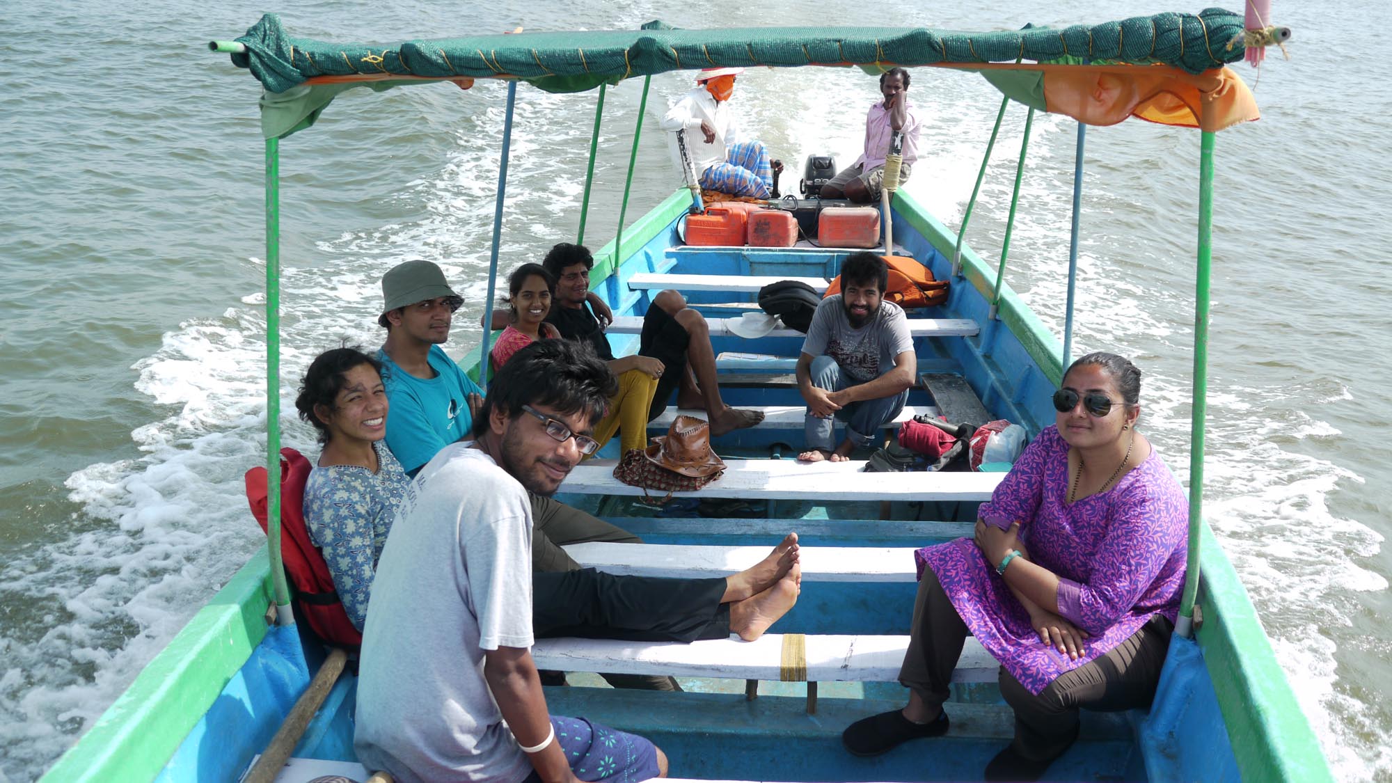 The Panchabhuta team at the Kagal field station